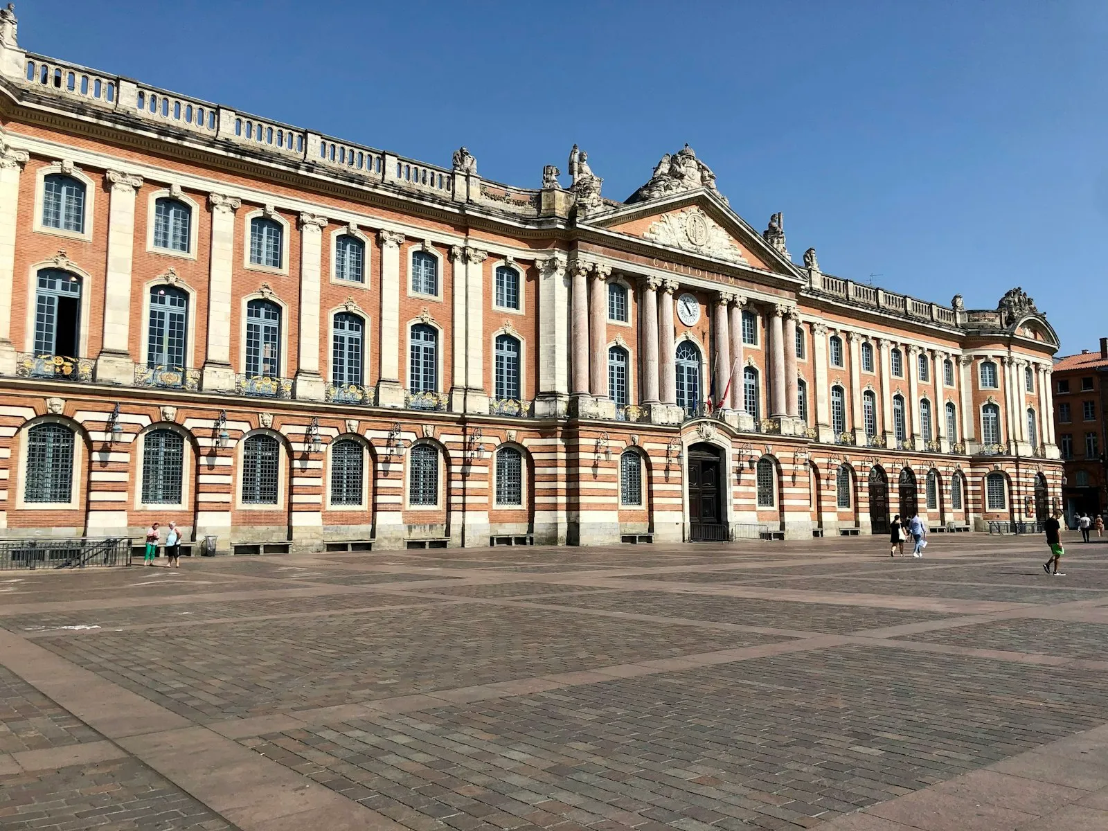 La façade du Capitole de Toulouse