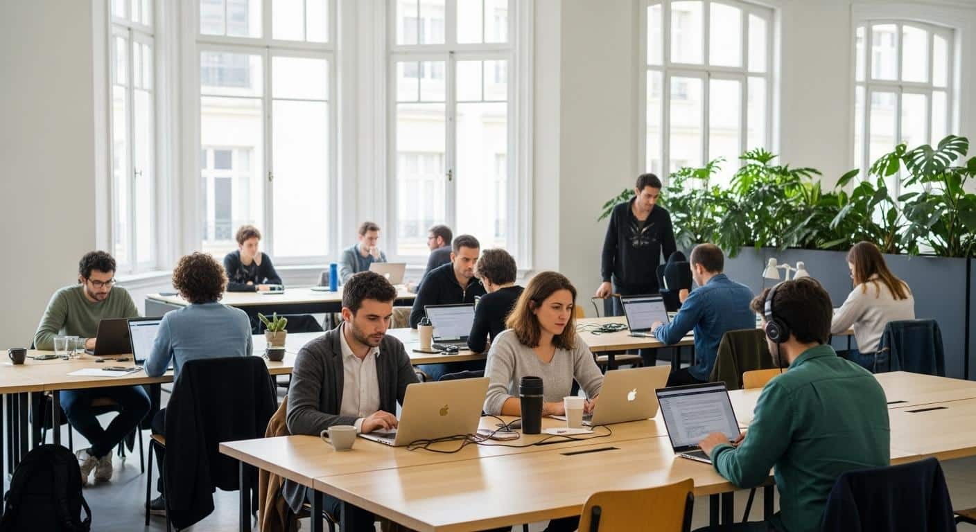 Coworking à Lyon 9 télétravail